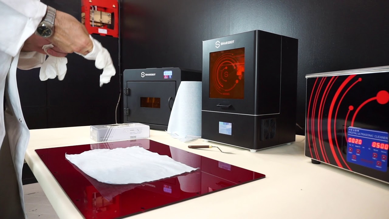 Подготовка к печати на фотополимерном 3D-принтере
